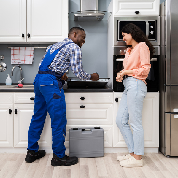 how long does it typically take to complete cooktop repair services in Tad WV